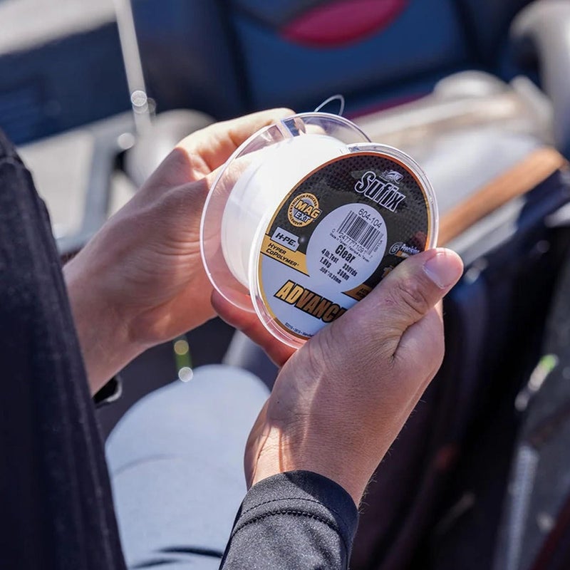 Sufix, Advance Monofilament Line, 6 lbs Tested, .010" Diameter, 330 Yards, Low Vis Green - Image 2